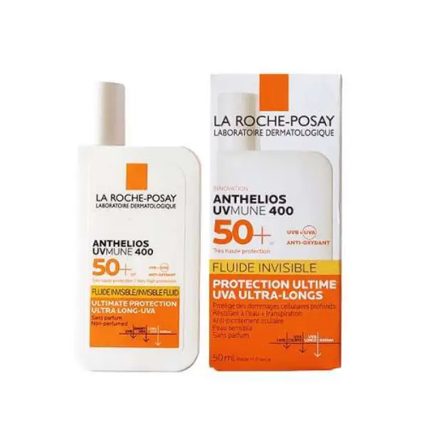 ضدآفتاب لاروش پوزای مدل Invisible Fluid با +SPF 50