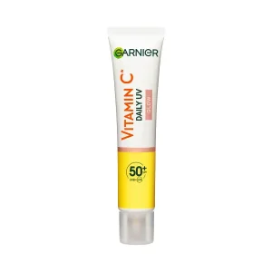 کرم ضد آفتاب و ضد لک رنگی SPF 50 ویتامین C گارنیر Garnier
