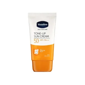 کرم ضد آفتاب +SPF50 مدل TONE-UP وازلین Vaseline
