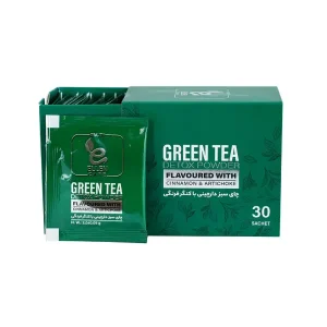 پودر دتوکس چای سبز دارچینی با کنگر فرنگی الن کر ELLEN CARE