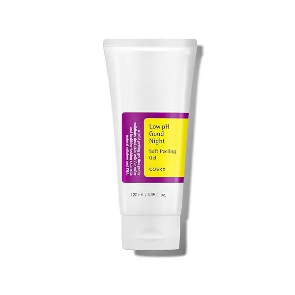 ژل لایه‌بردار ملایم و شبانه برای پوست حساس گود نایت کوزارکس 120ml با pH پایین (COSRX)