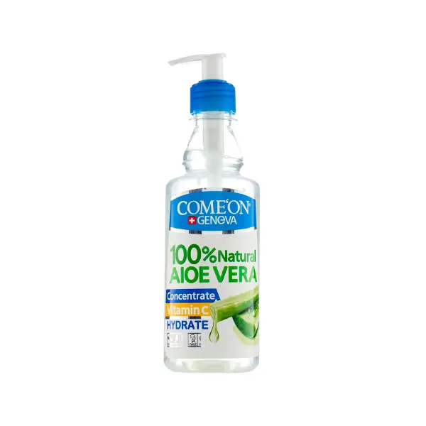 ژل آبرسان کامان مدل Aloevera حجم 400 میل