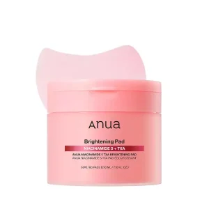 پد تونر نیاسینامید و روشن‌کننده و ضد لک 5% و ترانگزامیک اسید آنوا Anua