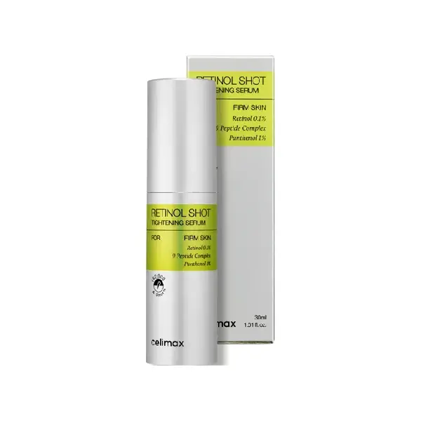 قیمت سرم سفت‌کننده و ضدچروک رتینول شات سلیمکس Celimax