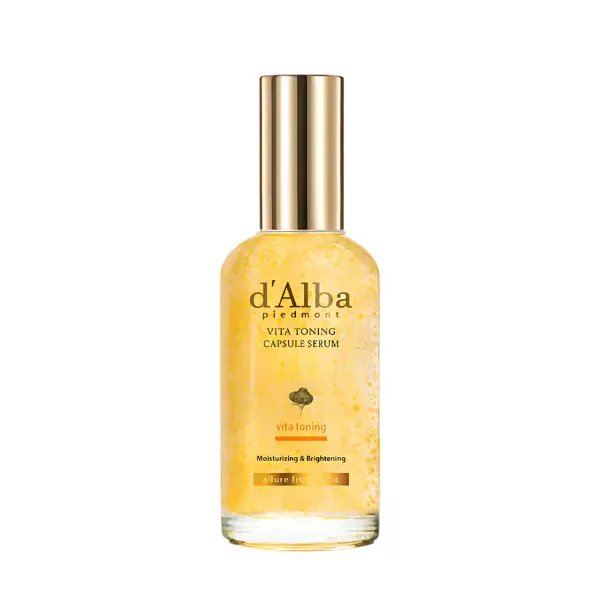 سرم کپسولی مرطوب کننده تونینگ ویتا دی‌آلبا d'Alba