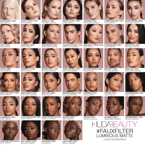 خرید کرم پودر هدی بیوتی مدل Faux Filter