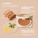 خرید پنکیک شیگلم مدل Skin Focus High Coverage Powder Foundation