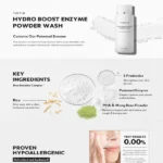 خرید پودر شستشوی آنزیمی TIRTIR مدل Hydro Boost Enzyme Powder Wash