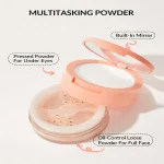 پودر فیکس دو کاره شیگلم رنگ Natural Linen