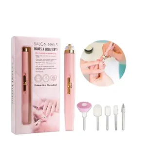 سوهان ناخن برقی مدلSalon Nailsابزار حرفه‌ای مانیکور و پدیکور خانگی