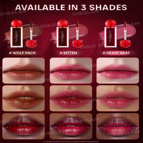 قیمت تینت لب جاودانگی الهام‌گرفته دنیای افسانه‌ای Twilight شیگلم