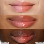 تست سرم لب رنگی گلیز کریز لانیژMAPLE GLAZE (ROSY MAPLE)