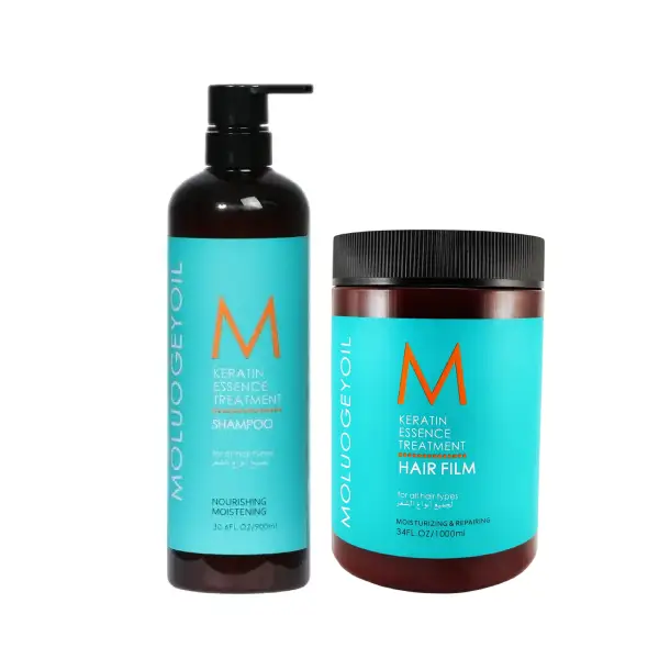 ست شامپو و ماسک کراتینه مولوجی اُیل