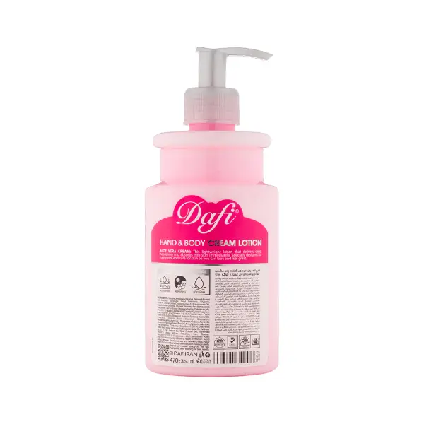 قیمت لوسیون بدن دافی مدل توت‌فرنگی و آلوئه‌ورا حجم 470 میلی‌لیتر