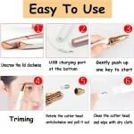 فروش موزن بینی و ابرو مدل 18K-GOLD