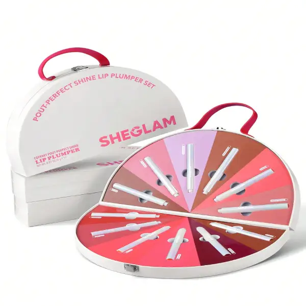 ست حجم‌دهنده لب شیگلمPout-Perfect Shine Lip Plumper Set