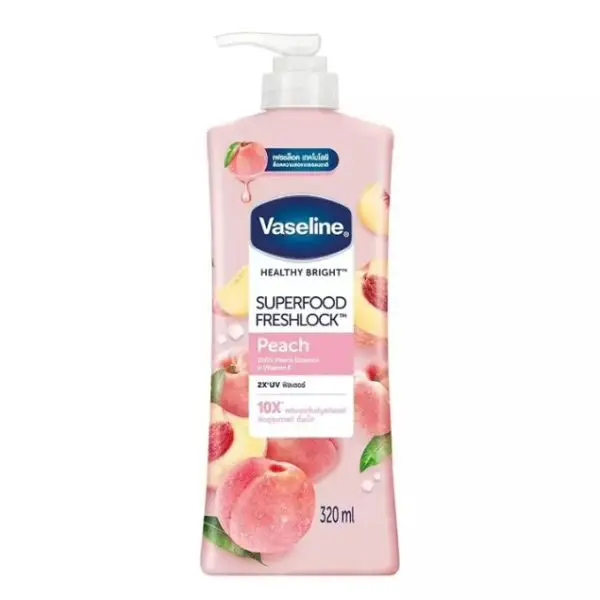 لوسیون بدن هلو و ویتامین E وازلین