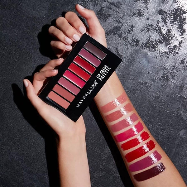 قیمت پالت رژ لب ۸ رنگ میبلین