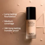 کرم پودر کیکو میلانو مدل Unlimited Foundation Longwear & Comfort