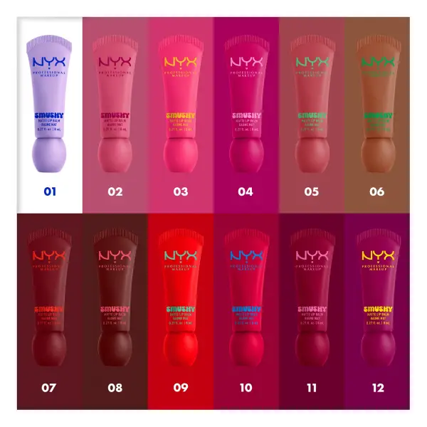 خرید بالم لب مات نیکس مدل Smushy Matte Lip Balm