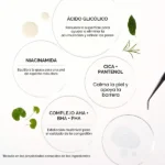 خرید کرم لایه‌بردار صورت و دور چشم آرنسیا مدل Glycolic Acid 