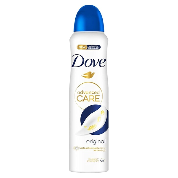 اسپری دئودورانت زنانه داو مدل Advanced Care Original اسپری دئودورانت زنانه داو مدل Advanced Care Original