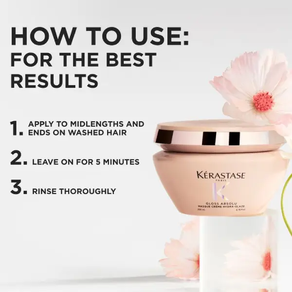 ماسک 200Ml مو کراستاس مدل Gloss Absolu Masque Crème Hydra-Glaze Hydra-Glaze