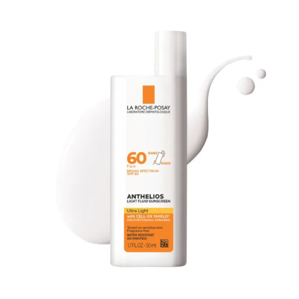 ضدآفتاب فلوئیدی آنتلیوس اولترا لایت SPF60 لاروش پوزای