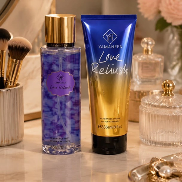 قیمت ست هدیه بادی اسپلش و لوسیون بدن یامانفن مدل Love Relish