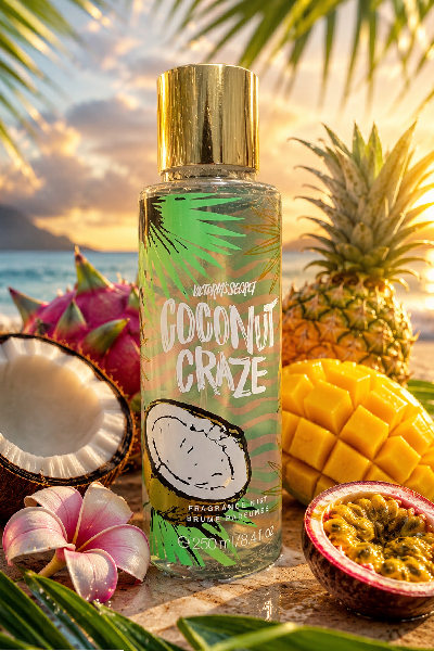 بادی اسپلش زنانه 250Ml ویکتوریا سکرت مدل Coconut Crazeامارات بادی اسپلش زنانه 250Ml ویکتوریا سکرت مدل Coconut Crazeامارات