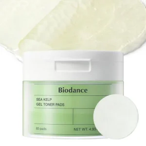 Toner pad for acne-prone skin