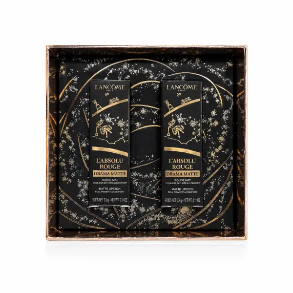 ست رژ لب لانکوم مدل L'Absolu Rouge Drama Matte