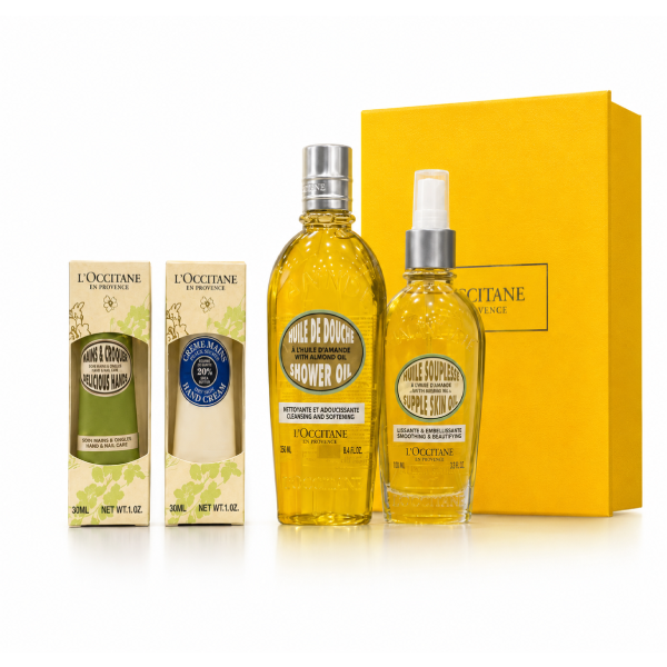 ست مراقبت بدن بادام لوکسیتان L’Occitane Almond Body Care Gift Set