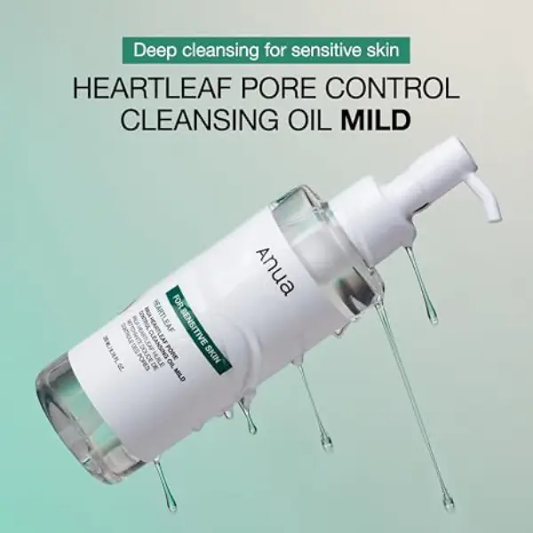 روغن پاک کننده و کنترل منافذ Heartleaf آنوا