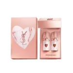 ک هدیه لیپ گلاس ایو سن لوران مدل Pink Gold Limited Love