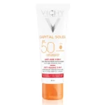 کرم ضد آفتاب رنگی ویشی Anti-Aging 3-in-1 SPF50+